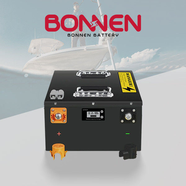 ট্রলিং মোটর ব্যাটারি, 12v 200ah Marine Lifepo4 ব্যাটারি ট্রলিং মোটর জন্য